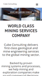 Mobile Screenshot of cubeconsulting.com